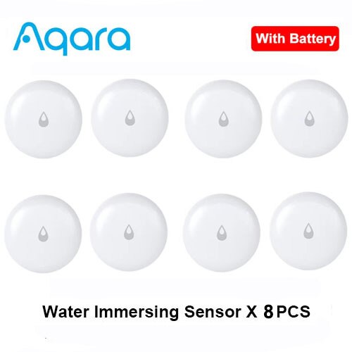 Aqara Water Immersing Sensor Flood Water Leak Detector For Home Remote Alarm Security Soaking Sensor Work With Gateway