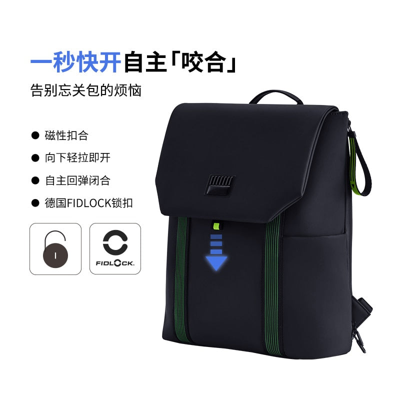 90 Point Backpack for Men and Women School Bag for Students Trendy Business Bag Minimalist and Versatile Fashion Computer Bag