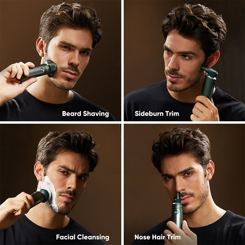 SOOCAS S5  Auto Electric Shaver For Men IPX7 Waterproof Wet & Dry Dual Use Multifunctional  Electric Shaver
