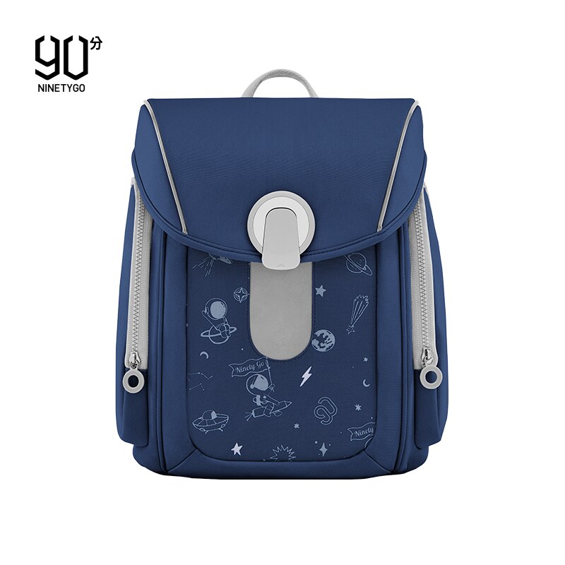 New Xiaomi 90FUN Upgrade Children Lighten Backpack 6-12 years old Boys Girls Big Capacity Luminous Strips Waterproof School Bag