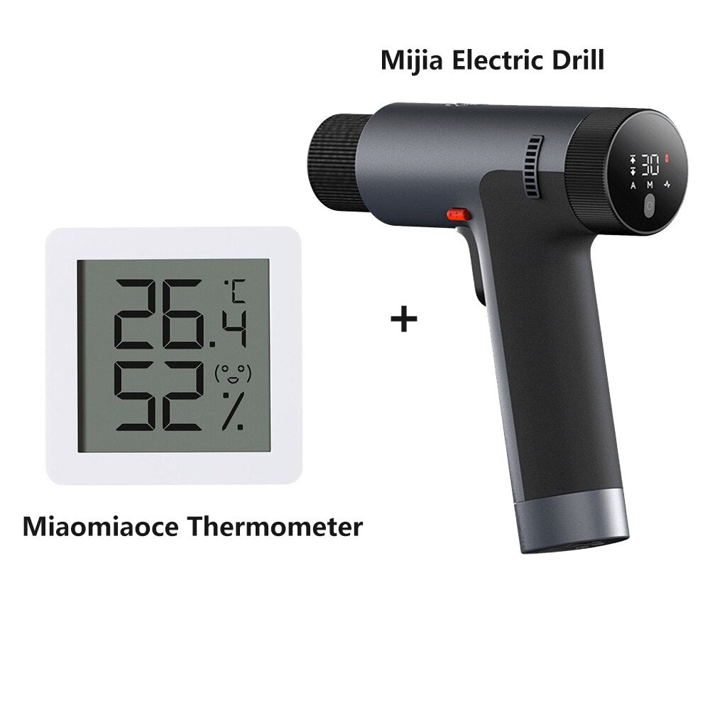 Xiaomi Mijia Brushless Electric Drill Screwdriver Smart Home Power Tool Type-C Rechargeable Multi-functional Cordless Drill