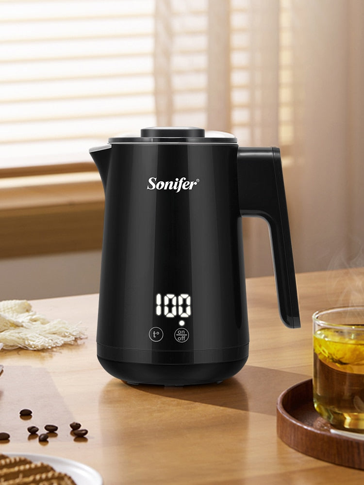 Travel Electric Kettle Tea Coffee 0.8L With Temperature Control Keep-Warm Function Appliances Kitchen Smart Kettle Pot Sonifer