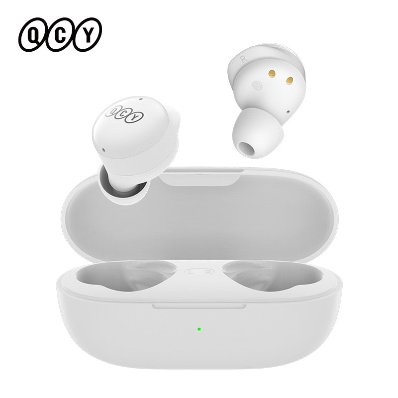QCY T17 Earphone Bluetooth True Wireless Earbuds BT5.1 HIFI Headphone Touch Control Low Latency Mode ENC Earbud Long Standby 26H