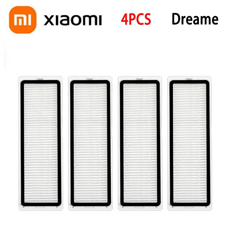  DispRA Filter Compatible with Xiaomi Robot Vacuum Mop 2S Mi  Robot Vacuum Mop P Mijia Accessories Mop Cloths Main Side Brush Compatible  with XMSTJQR2S STYJ02YM (Color : 5pcs Black)