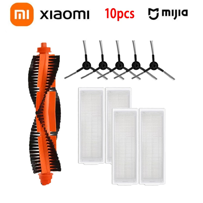 Xiaomi Mijia Mi Robot Vacuum-Mop Pro STYTJ02YM 2S / 3C / Conga 3490 Viomi V2 PRO V3 SE Main Side Brush Hepa Filter Mop Part