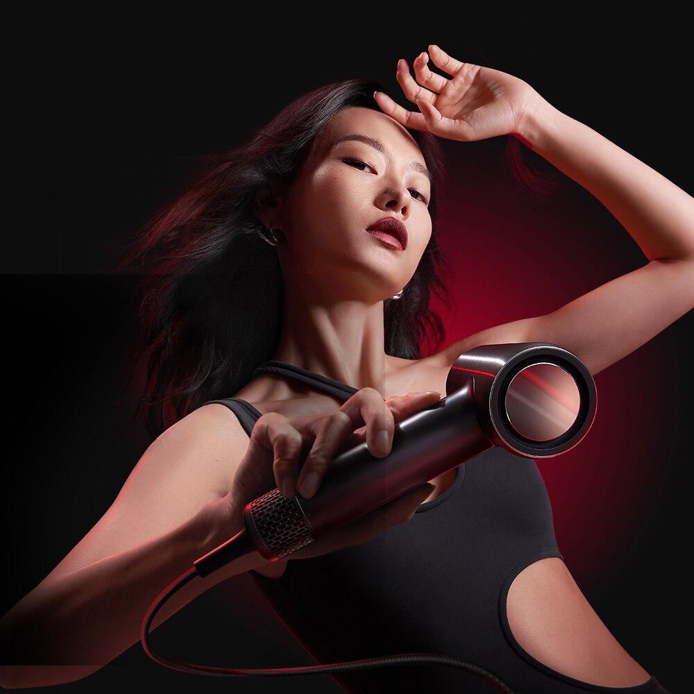 SOOCAS P1 Professional Hair Dryer High-speed Smart Temperature Control With Magnetic Nozzle Body Hair Remover Free Gift For Wife