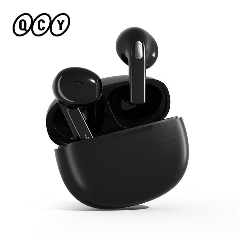 QCY T20 TWS Wireless Earphones Bluetooth 5.3 Earbuds 68ms Low Latency 13mm Driver HIFI Headphones 4 Mics+ENC HD Call Headsets