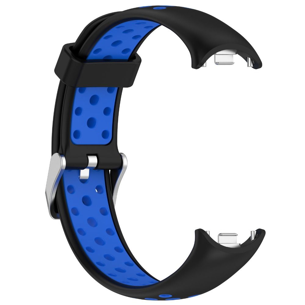 Strap For Xiaomi Mi Band 8 Two-Color Breathable Watchband Replacement Bracelet For Mi band 8 Silicone Watch Strap Correas