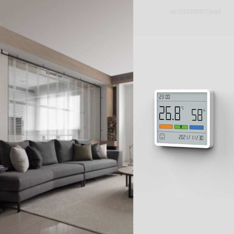 Mijia DUKA Atuman LCD Electronic Digital Temperature Humidity Meter Clock Indoor Outdoor Thermometer Hygrometer Weather Sensor