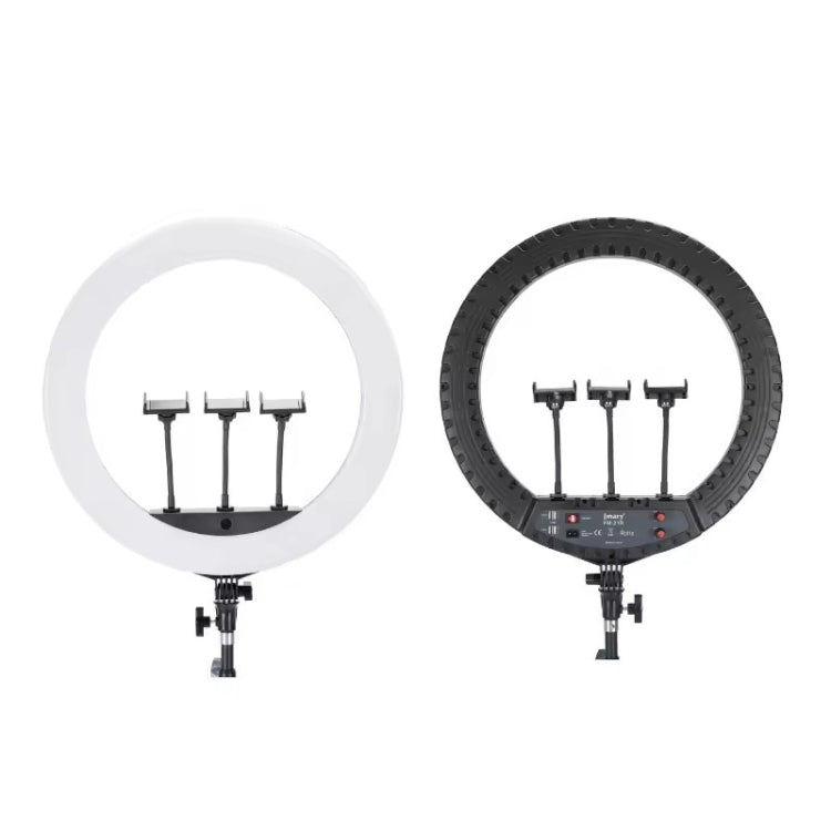 JMARY FM-21R With Remote Control Phone Clip 21-inch Dimmable LED Ring