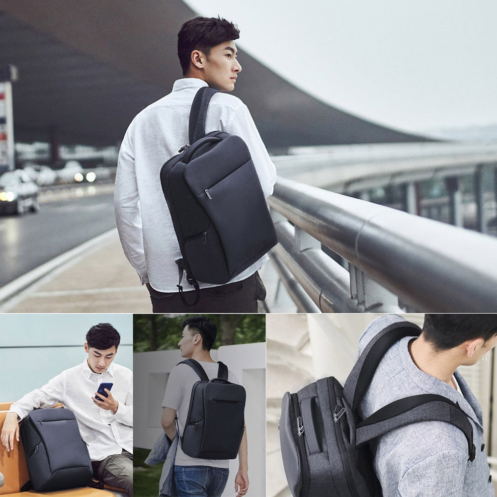 Original Xiaomi Mi Business Travel Backpacks 2 Waterproof Open Bag 26L Big Capacity For 15.6Inch School Office Smart Laptop Bag