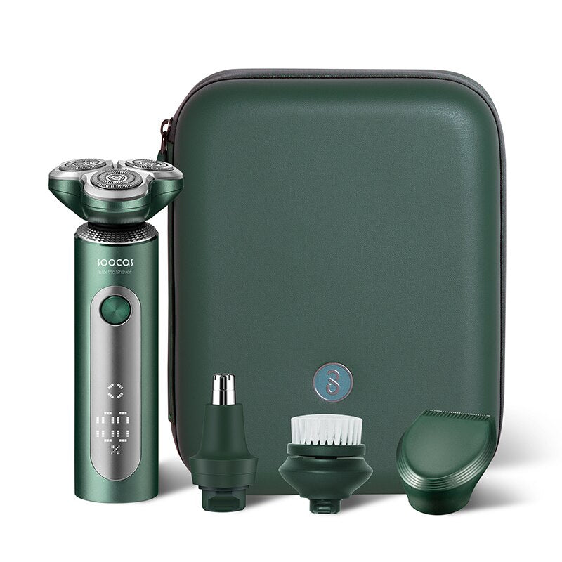 SOOCAS S5  Auto Electric Shaver For Men IPX7 Waterproof Wet & Dry Dual Use Multifunctional  Electric Shaver