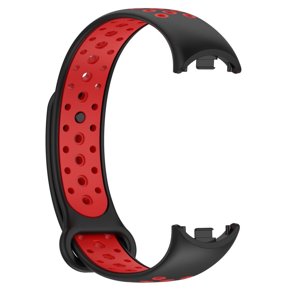Bracelet For Xiaomi Mi Band 8 Silicone Sport Loop Watch Belt correa For Mi Band8 Wristband Two-Color Breathable Watchband