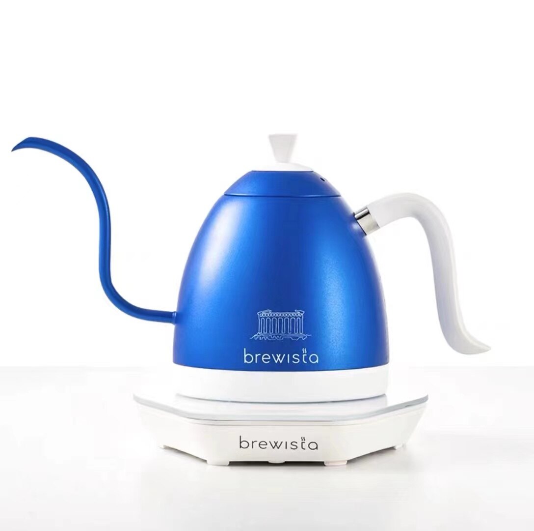 Brewista Wooden Handle Thermostatic Kettle Tea Hot Gooseneck Electric Stainless Steel coffee Kettle 600ML/1.0L