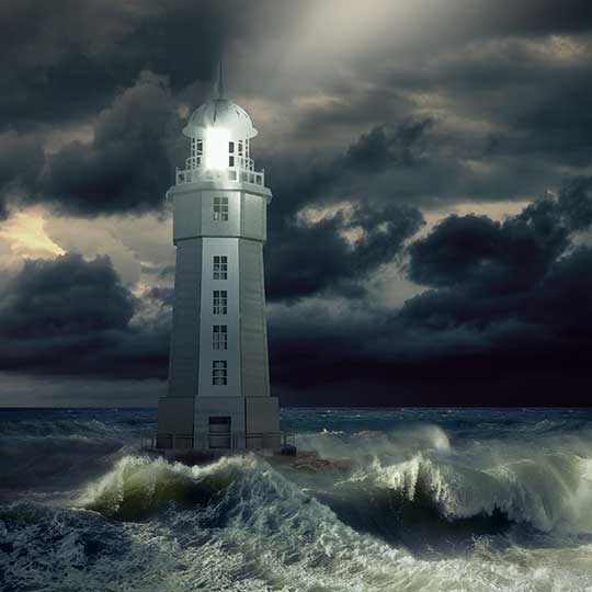 SAILOR'S COMPANION LIGHTHOUSE "La Jument"