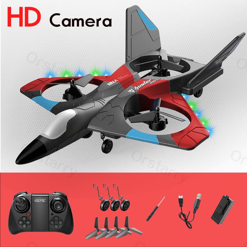 New V27 Oversized Remote Control Combat Glider One Key Return Foam Drones 4K HD Aerial Photography Aerial Vehicle Boys Toys
