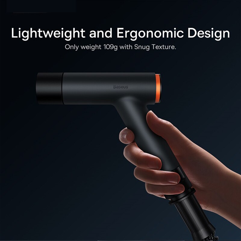 Baseus Car Wash Water Gun Spray Nozzle High Pressure Car Washers 3 Modes Adjustable For Home Garden Car Cleaning Accessories