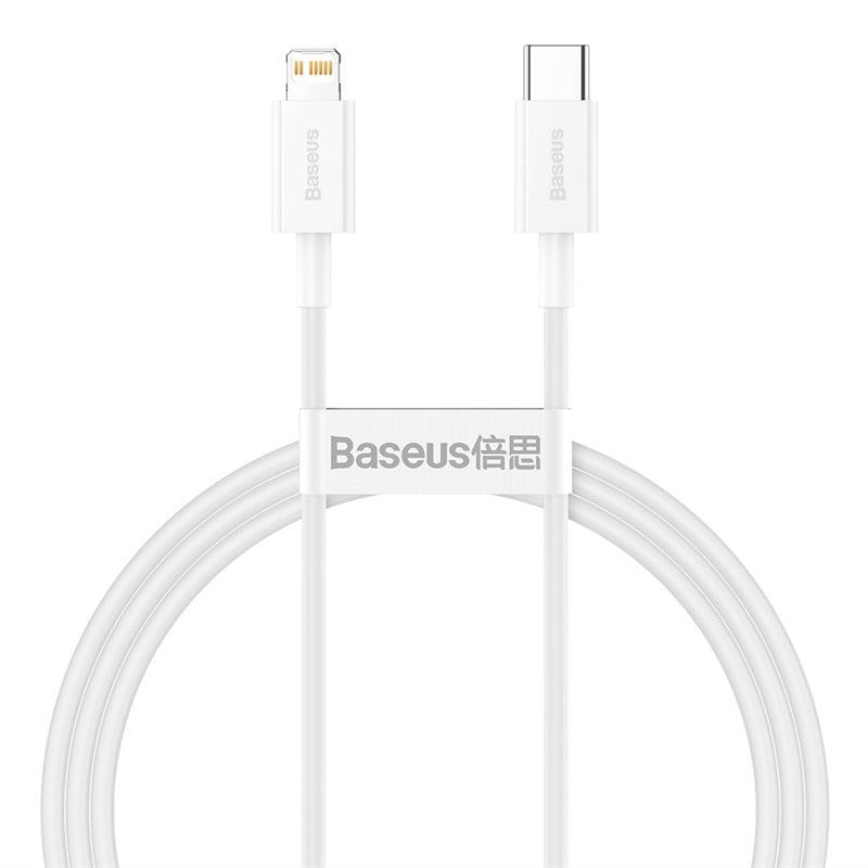 Baseus 20W PD USB Type C Cable For iPhone 13 12 11 Pro Max XR Fast Charging PD Charger Cable For iPad Pro Type-C USB C Data Wire