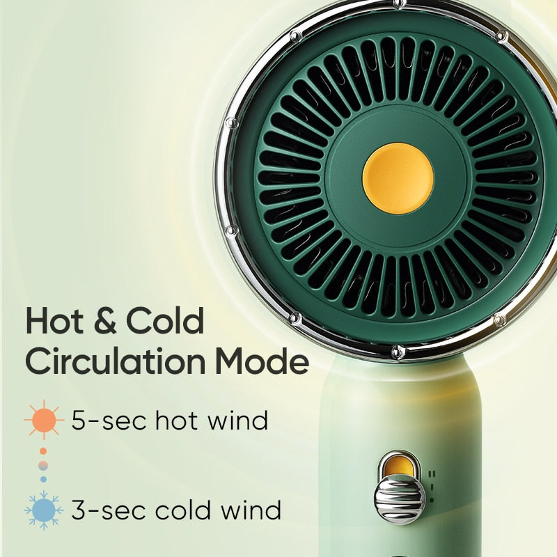 SOOCAS RH1 Professional Hair Dryer 1600W High-Power Ion Salon Electric Mini Hair Dryer for Home Appliance Personal Styling Tools