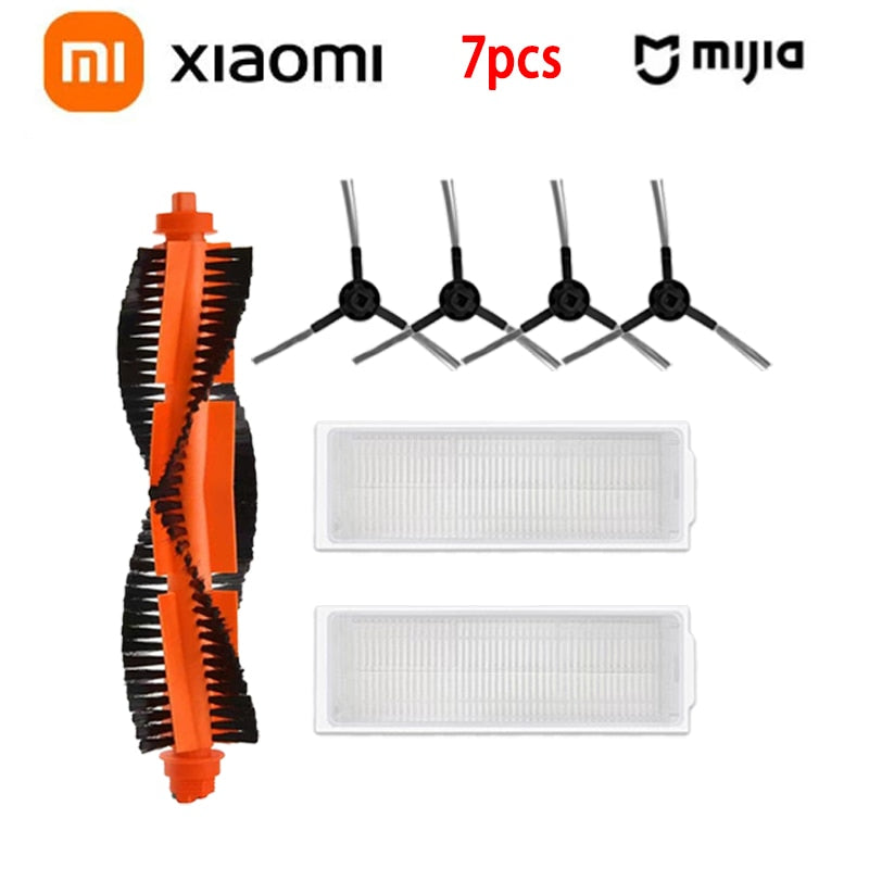 Xiaomi Mijia Mi Robot Vacuum-Mop Pro STYTJ02YM 2S / 3C / Conga 3490 Viomi V2 PRO V3 SE Main Side Brush Hepa Filter Mop Part