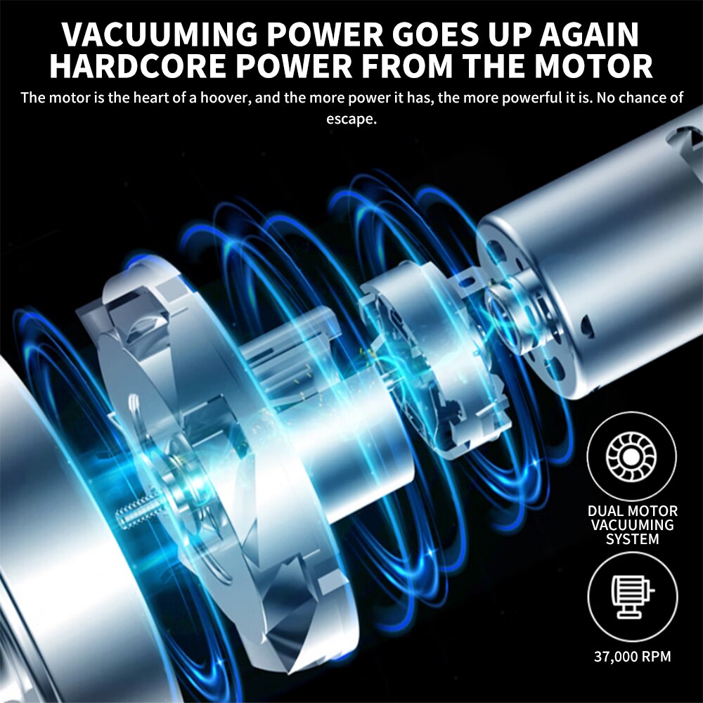 Deerma VC20 PLUS 5500Pa Handheld Cordless Vacuum Cleaner Auto-Vertical Stick Aspirator Vacuum Cleaners For Home Car