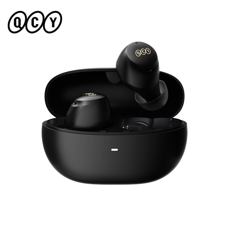 QCY HT07 ANC Wireless Earphones 40dB Noise Cancelling TWS Earbuds 6 Mic AI HD Call Bluetooth 5.2 HiFi Headphone 32H Playback