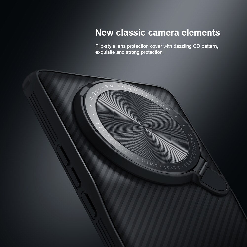 NILLKIN for Xiaomi Mi 13 Ultra 5G case Slide Protect Lens Camera Protection CamShield Back cover for Mi13Ultra