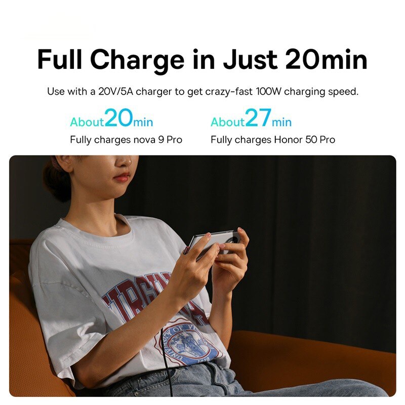 Baseus 100W Elbowed USB Cable for Xiaomi Samsung S20 S21 Fast Charging USB C Cable 90 Degree QC 3.0 Gaming Cable