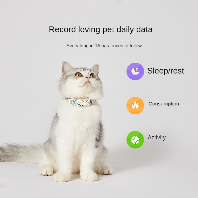 Xiaomi PETKIT Fit 3 Smart Pet Activity Sleeping Monitor Bluetooth Remote Control Waterproof Dog Cat Collars Tag Work with App