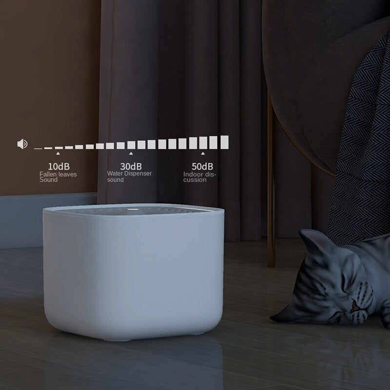 Xiaomi Mijia 3L Cat Water Fountain Auto Recirculate Filter Large Capacity Cat Water Drinker USB Mute Cats Water Dispenser