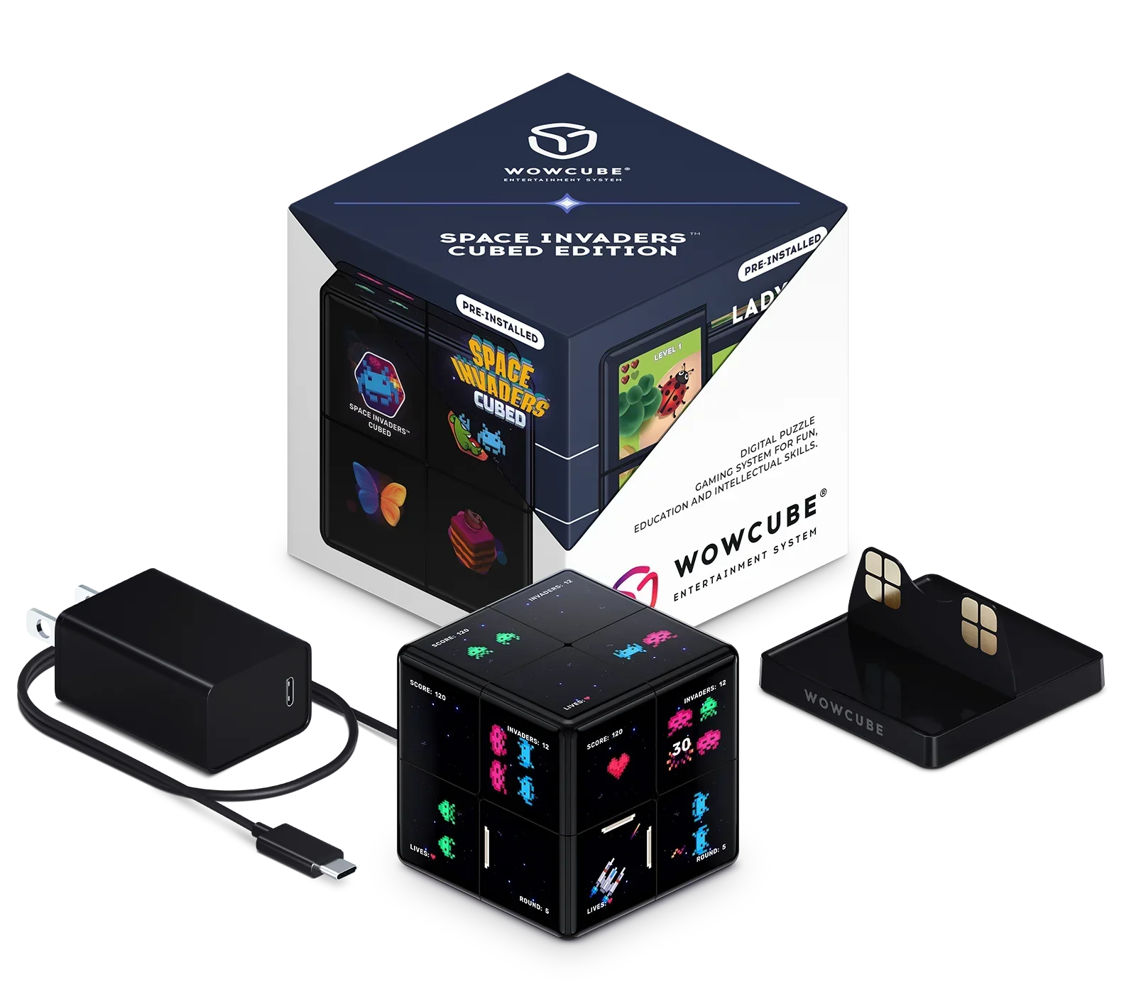 Space Invaders™ Cubed edition WOWCUBE