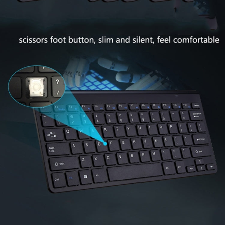 Hand On Keyboard Interface USB External Notebook Desktop Computer Universal Mini Wireless Keyboar