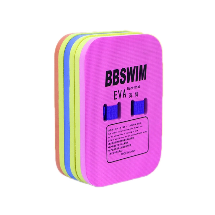 BBSWIM Swimming Back Flotation Board Swimming Buoyancy Aids, Color: Me
