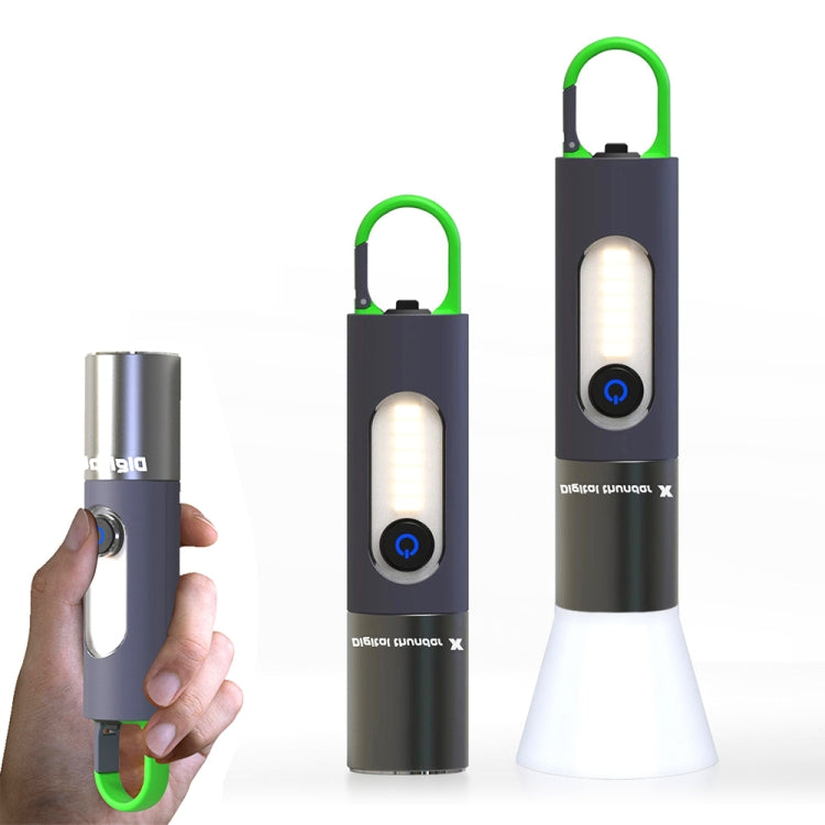 XHP50 Lamp Bead Super Bright LED Flashlight Telescopic Zoom Waterproof