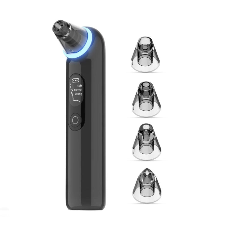 Remove Acne Instrument Electric Beauty Instrument Face Pore Remover Blackhead Acne Cleaner(Bl