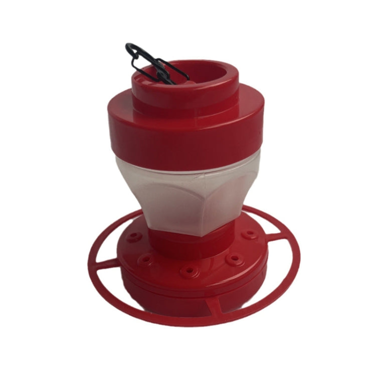 Outdoor Detachable Hanging Bird Feeder(Red)