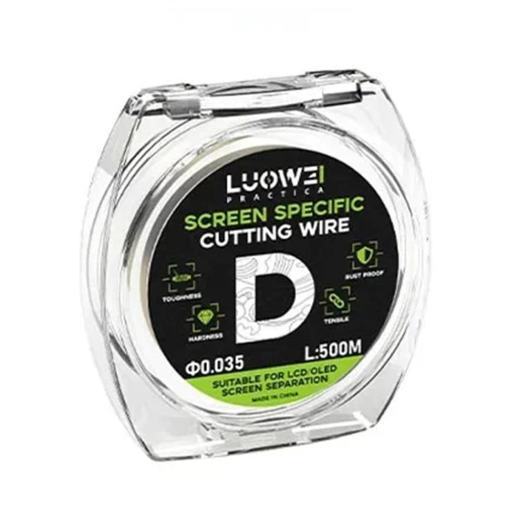 LUOWEI 500M Steel Wire Cell Phone Screen Separation Wire Cutting Wire,