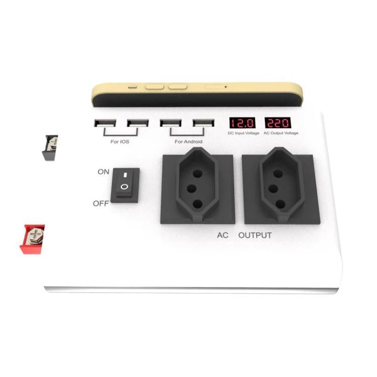 Socket Inverter Image 4-USB Dual-Socket Inverter Socket Car Digital Display Power Conversion
