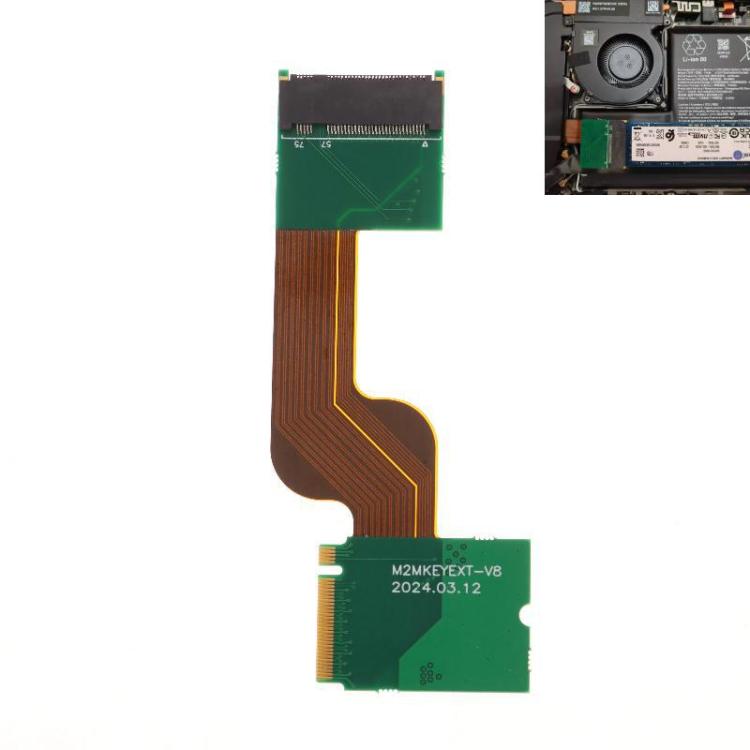 For Steam Deck OLED SSD Adapter Flexible Ribbon Cable to Convert 2230