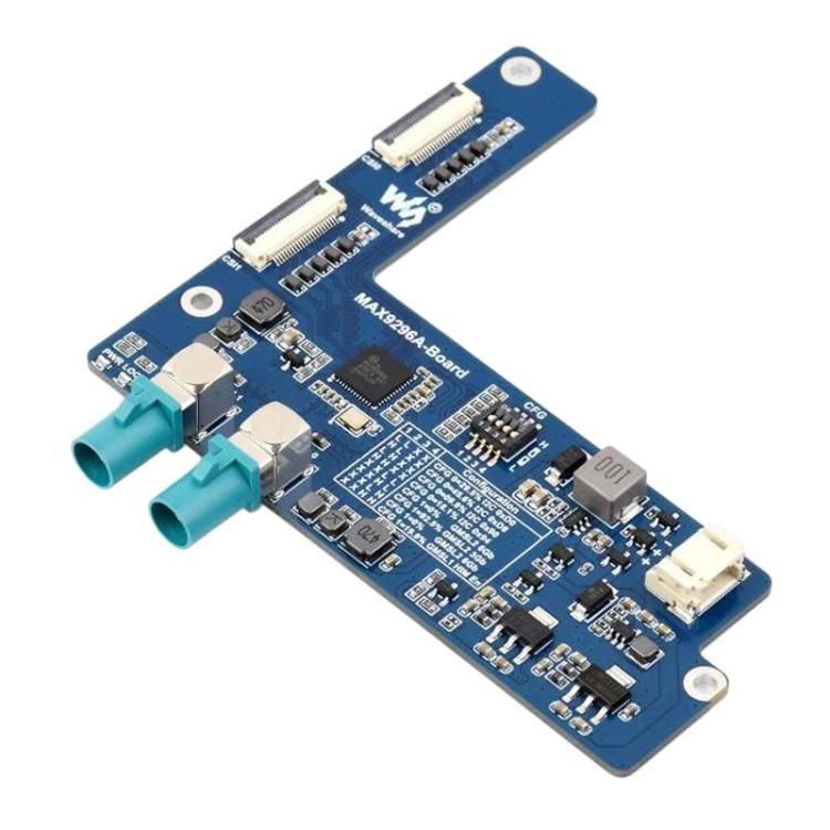 Waveshare 33623 2-Ch GMSL Camera Adapter Board Equipped With MAX9296A