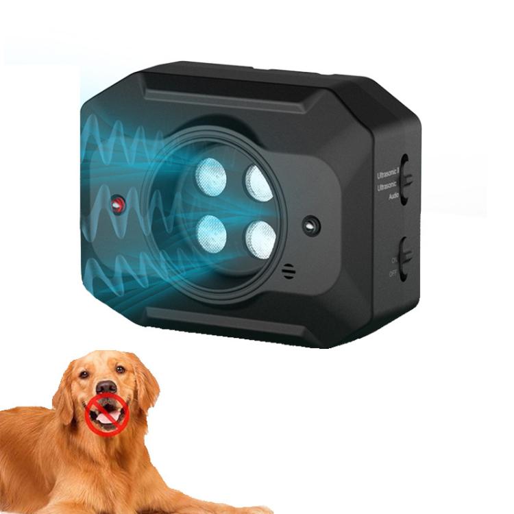 Ultrasonic Dog Bark Suppressant Pet Noise Controller(Black With Remote
