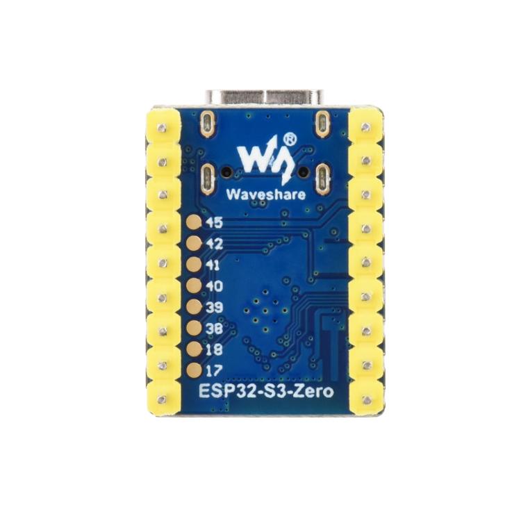 WAVESHARE 2.4GHz Wi-Fi Mini Development Board Based ESP32-S3 Dual-Core