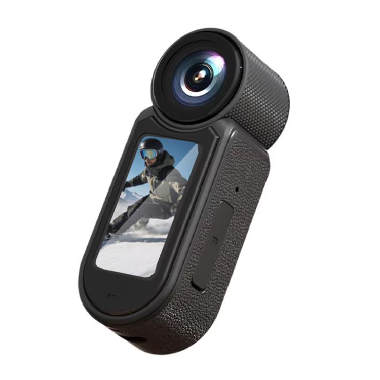 D03 HD Action Camera Neck-Worn Magnetic Mini Smart Thumb Camera(Black)