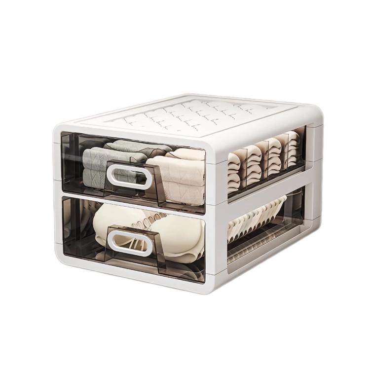Large-Capacity Drawer-Style Underwear Sock Organizer Storage Box, Spec