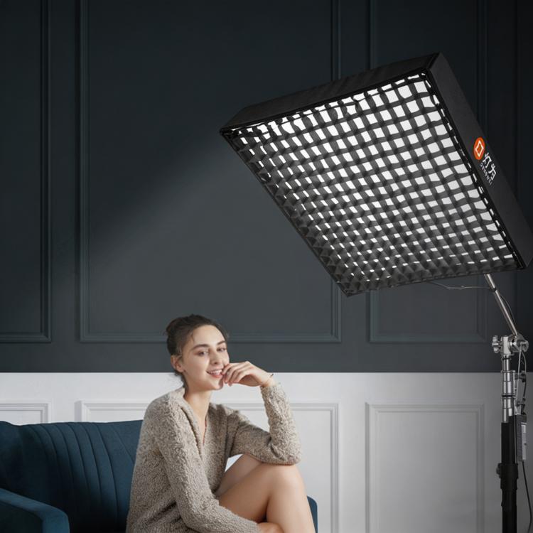 DENGWEI FP150S 150W Rollable LED Video Light With Grid 2700K-6500K Bi-