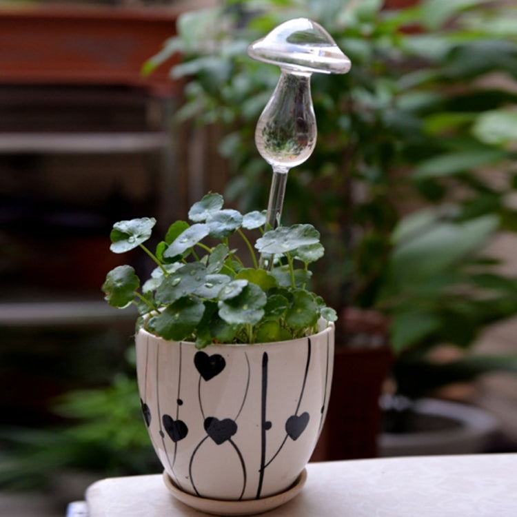 Mushroom Shape House Plants Flowers Water Feeder Automatic Self Wateri