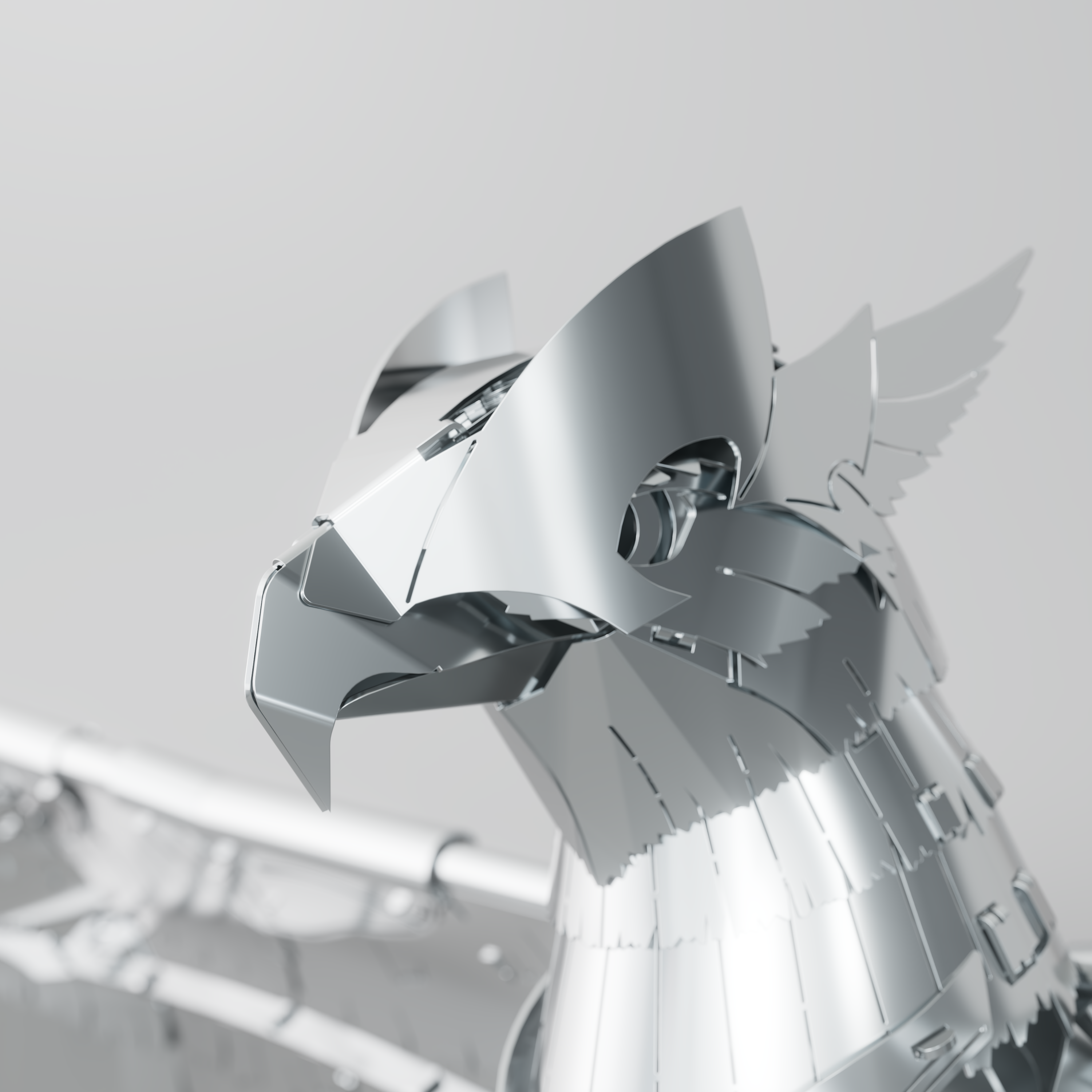 The Great Eagle Silver Armor DIY kit