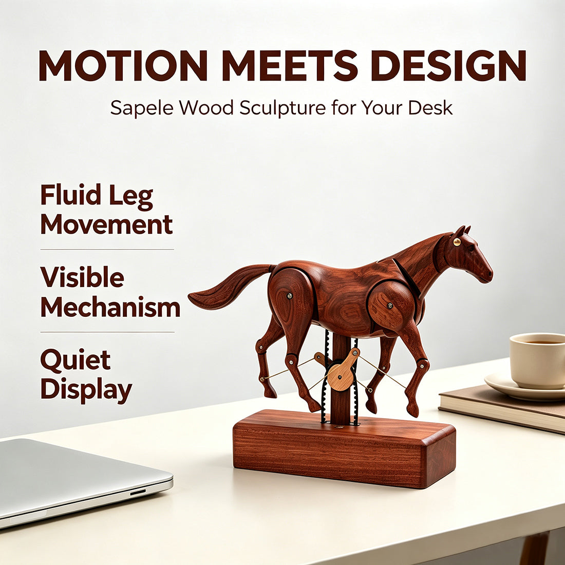 Mechanical Horse Wooden