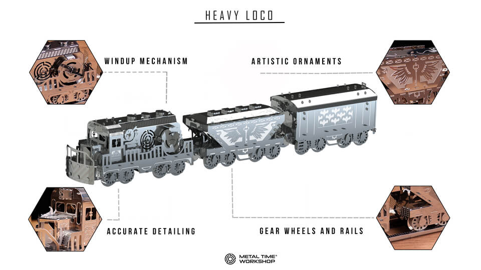 VERY HEAVY LOCO FREIGHT TRAIN