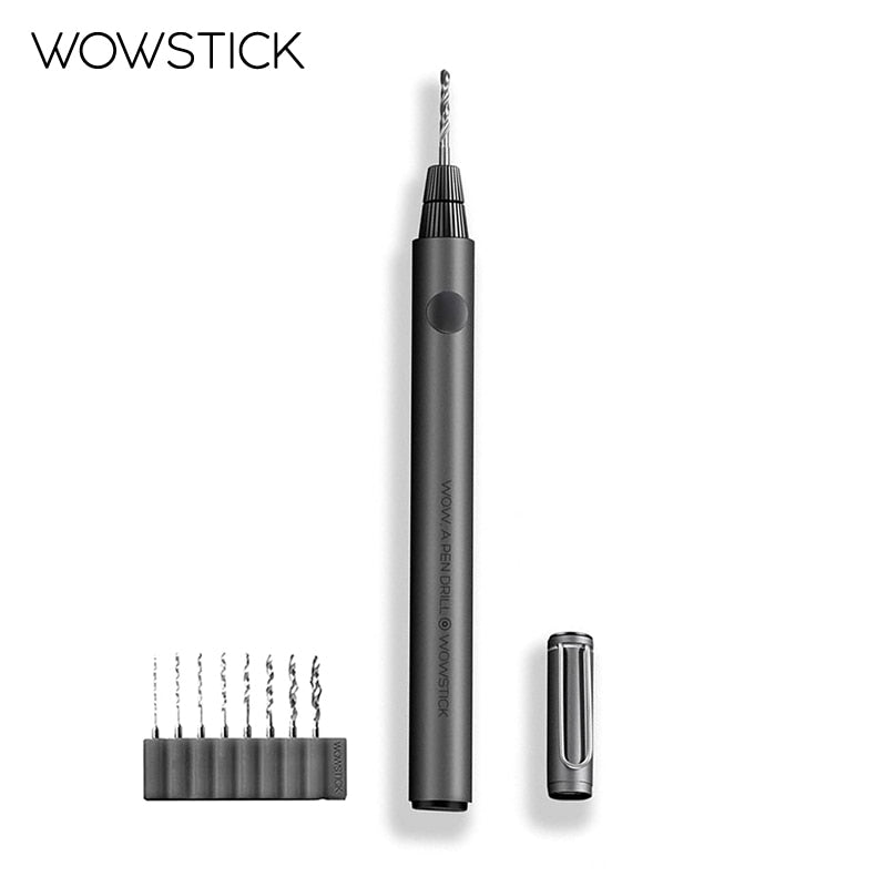 Wowstick DRILL 11 in 1 Mini Electric Drill Pen Cordless Multi-Tool Lithium Battery Hand Drill for Wood Plastic Aluminum Coin